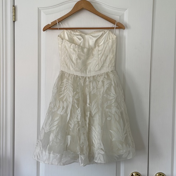 Guess Strapless Floral Mini Dress - Picture 2 of 3